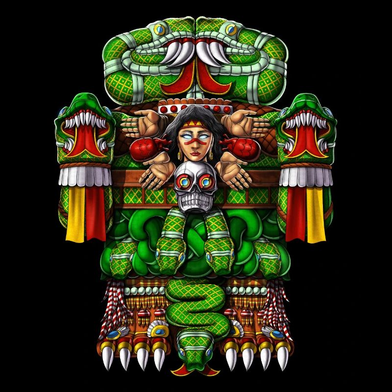 Déesse aztèque Coatlicue