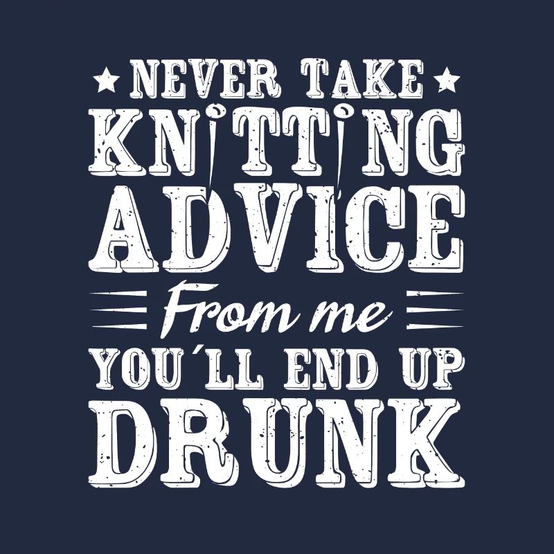 Never take Knitting