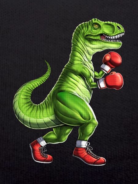 Boxing T-Rex Dinosaur
