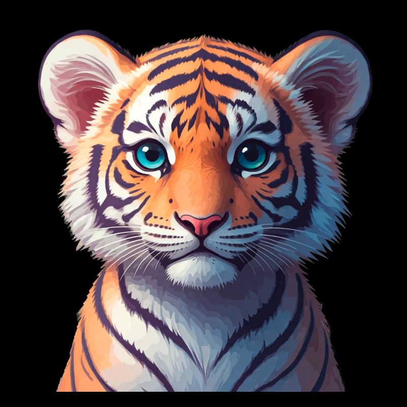 Bébé tigre du Bengale