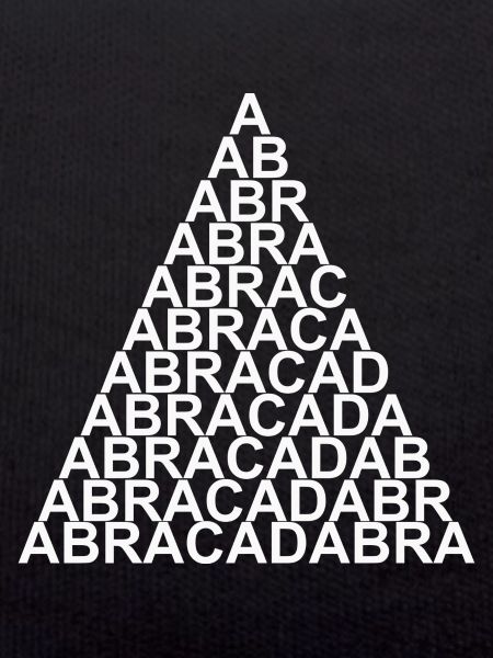 Triangle Abracadabra
