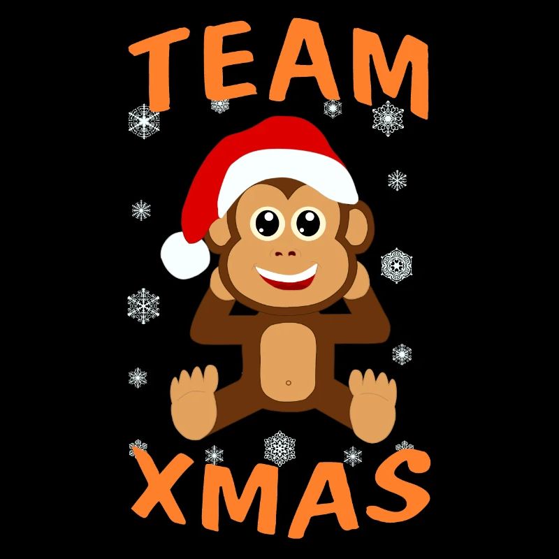 L’équipe de chimpanzés Xmas pour les équipages de service