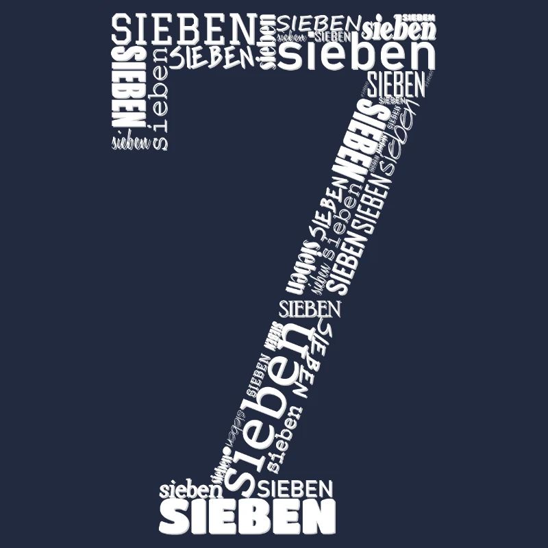 Siebenter Geburtstag - Kind 7 Jahre