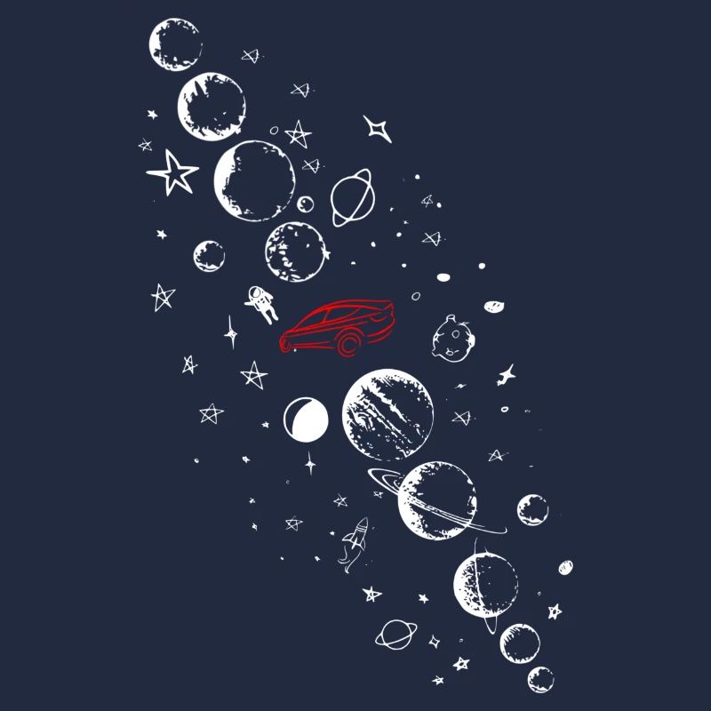 TESLA ROADSTER DANS L’ESPACE