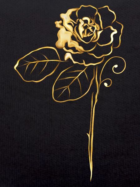 Rose in Gold