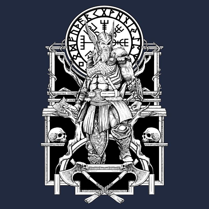 odin, thor, walhalla, valhalla, hammer, axt,