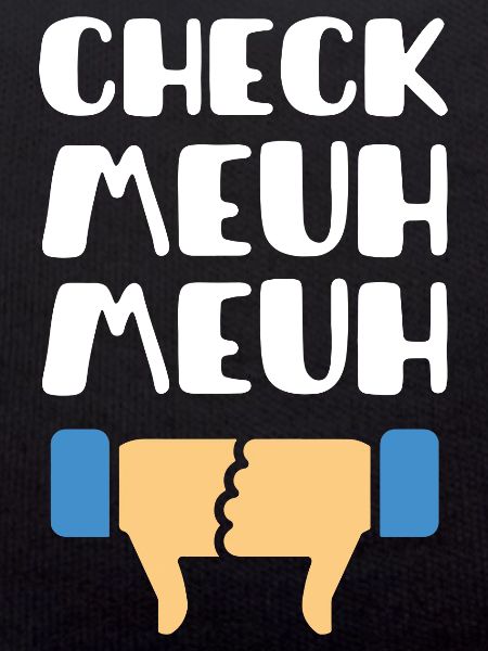 Check meuh meuh