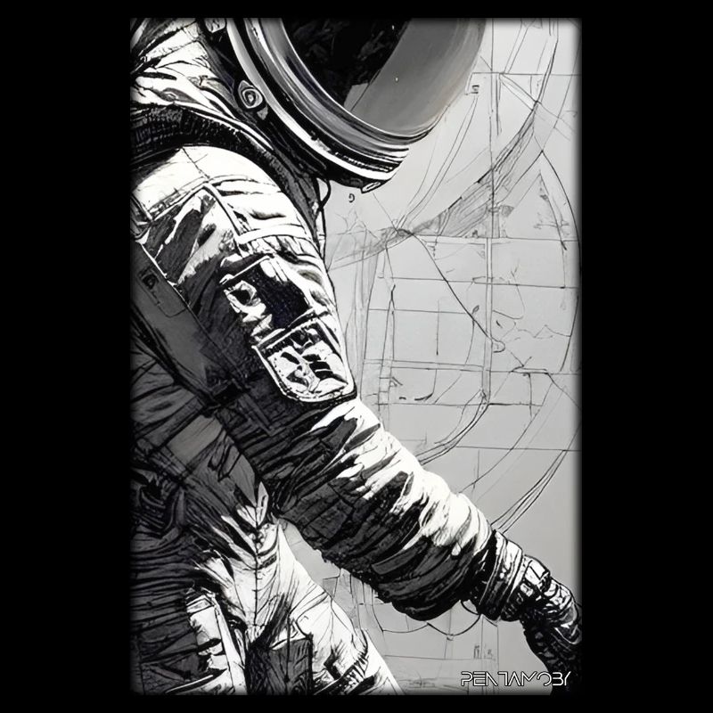 Astronaut Zukunft Sci-Fi Technik