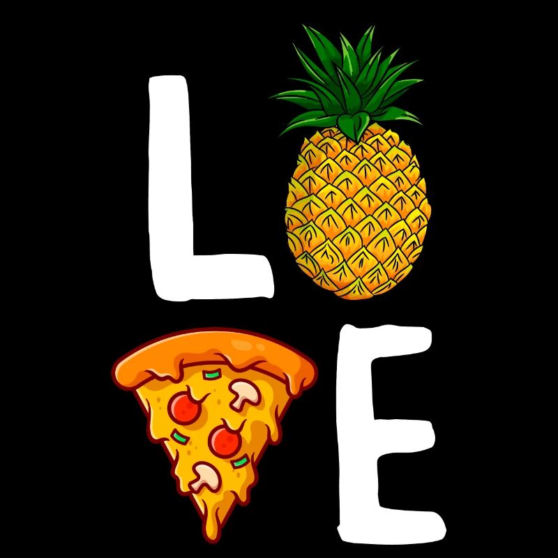 Love Pineapple Pizza Lovers Funny Hawaiian Pizza