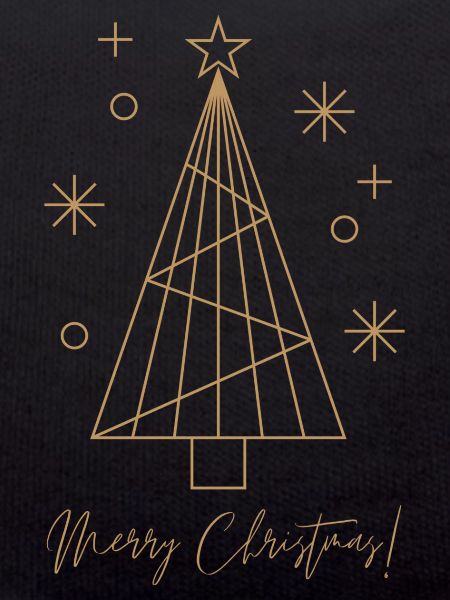 Joyeux design d’arbre de Noël