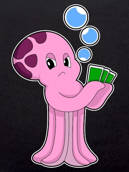 Krake Poker Pokerkarten