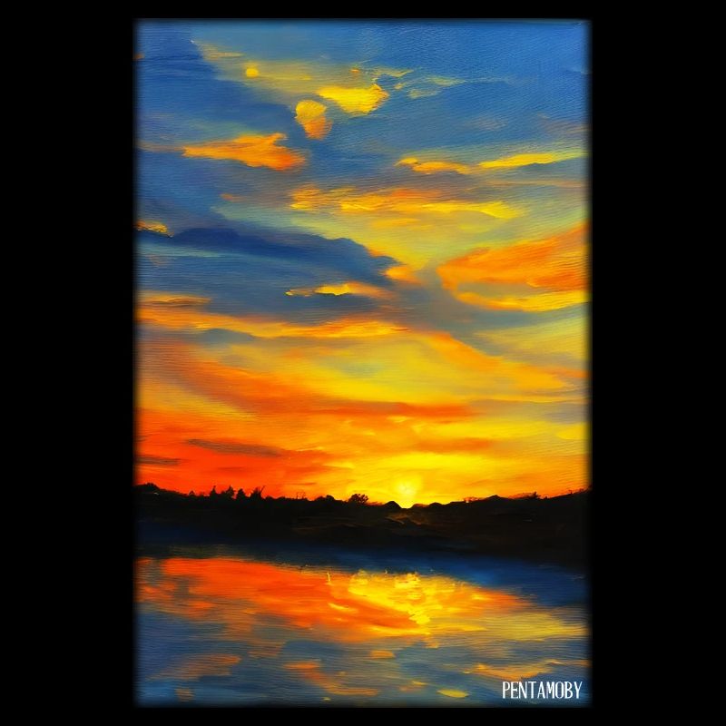 Sunset Sunset Sun Sky Nature Summer