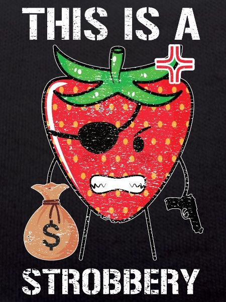 this is a Strobbery Geschenk