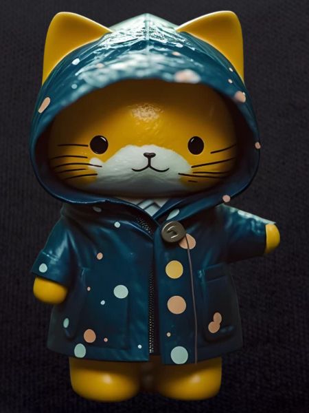 Cat Raincoat Gift