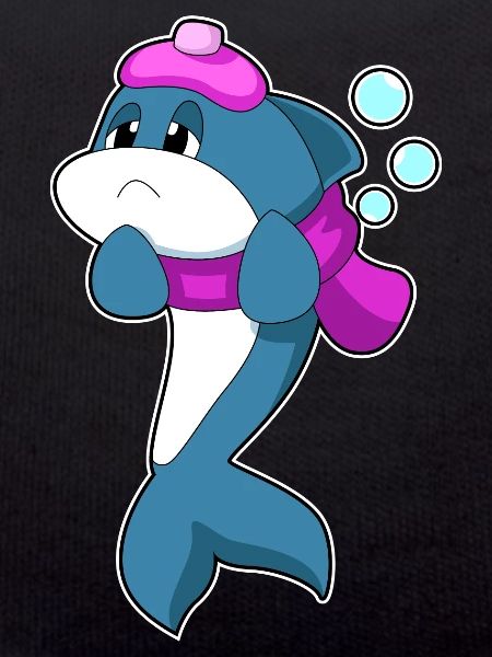 Dolphin Hot Water Bottle