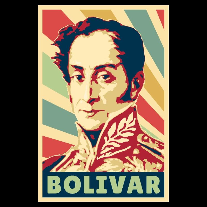 Simon Bolivar Vintage Colors