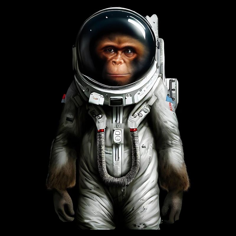 Space Astronaut Monkey