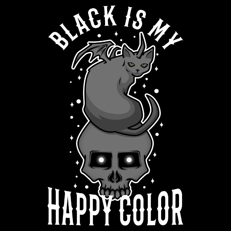 Le noir est ma couleur heureuse