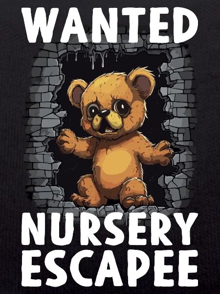 Teddy Bear on the Run Teddy Wanted Nursery Escap