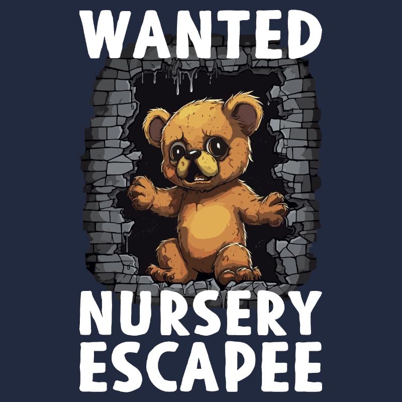 Ours en peluche en fuite Teddy Wanted Nursery Escap