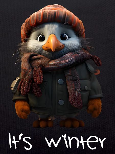 It's winter - Puffin