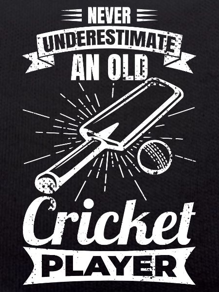 Never underestimate old cricketers