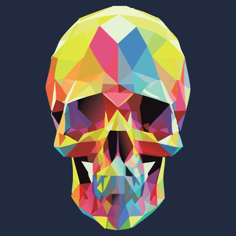 Low Poly Skull