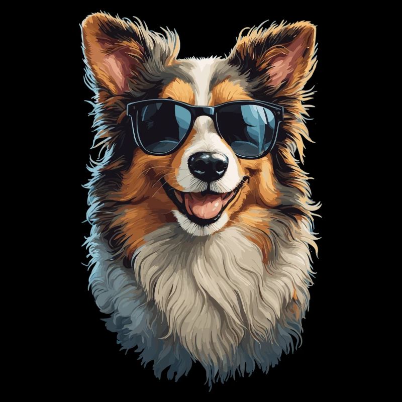 Border Collie Freund Begleiter Hunde Design
