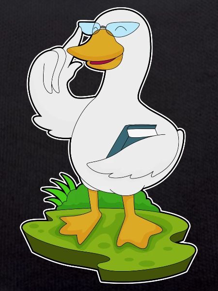 Duck Teacher Book School