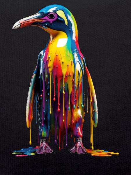Rainbow Penguin