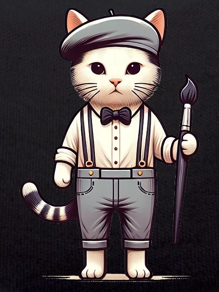 Cute Cat Artist