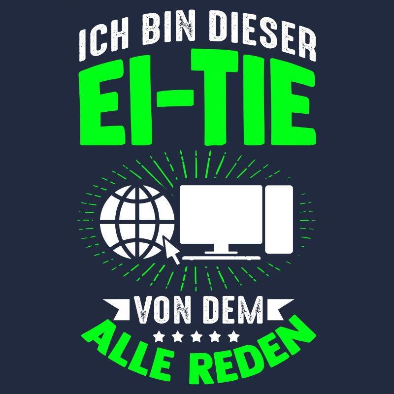 IT Computer PC Profession Abreit Computer Fan Saying IT