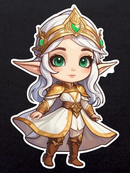 Elf Fantasy Illustration