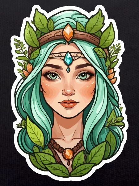 Druid Druid Fantasy Illustration