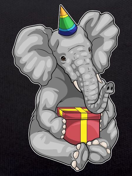 Elephant Birthday Parthut