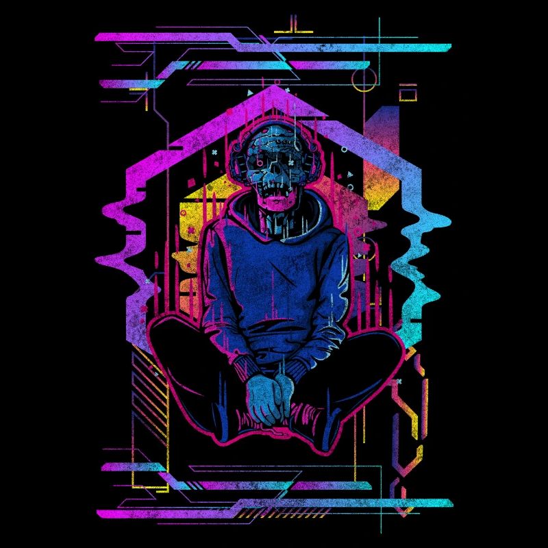 Future Android Neon Gaming
