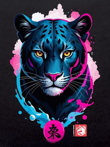 Panther Dream Pink Blue