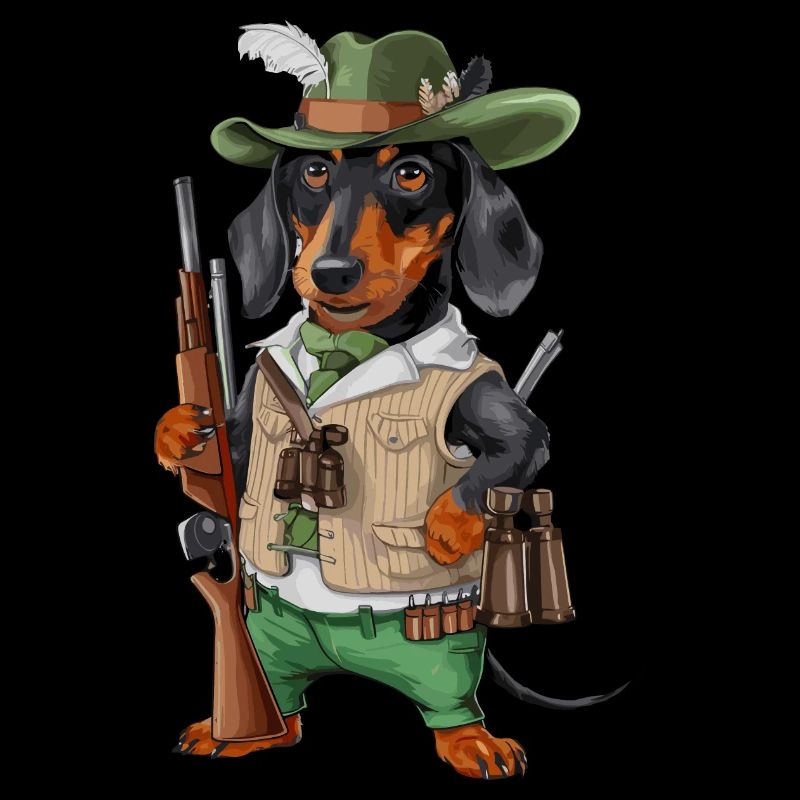 Witzger Jagdhund für einen Jäger mit Hund