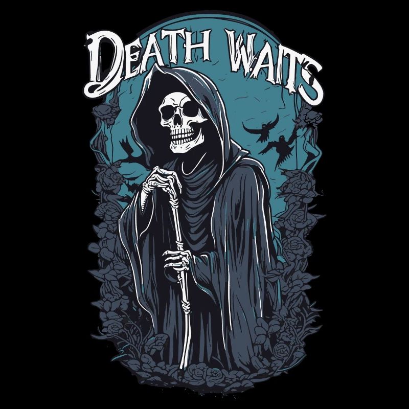 Grim Reaper « La mort attend » Art gothique