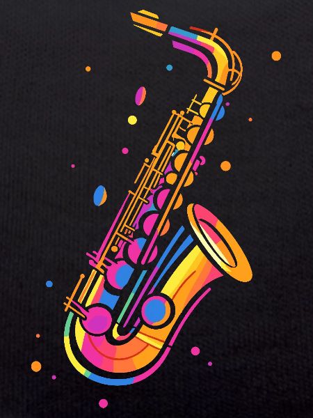 Retro Saxophone