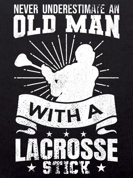 Lacrosse Player Grandpa