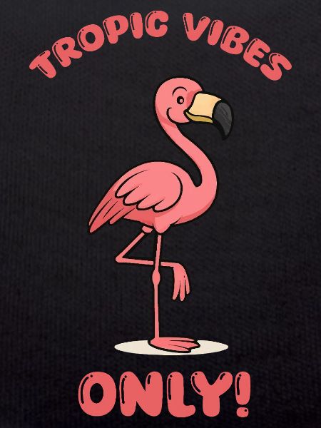 Flamingo Comic Tropic