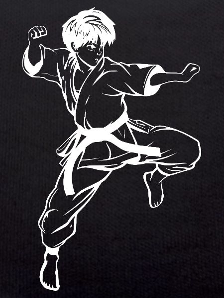 Karate Boy Sketch