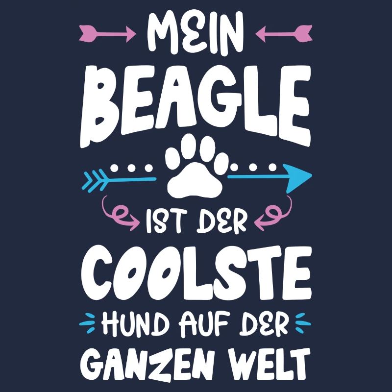 beagle hund spruch