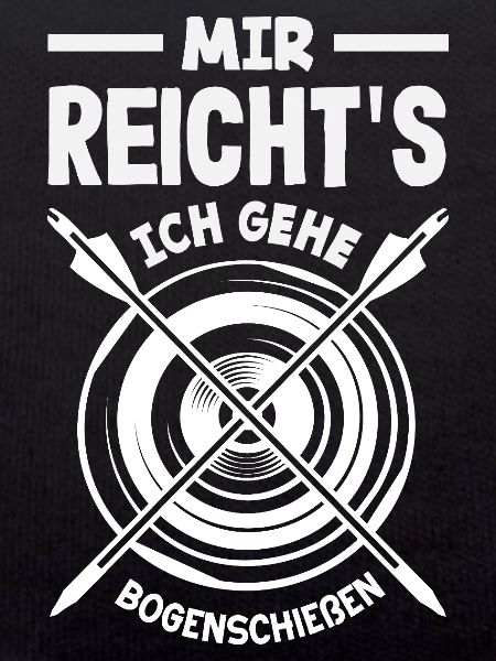 Ich gehe Bogenschießen
