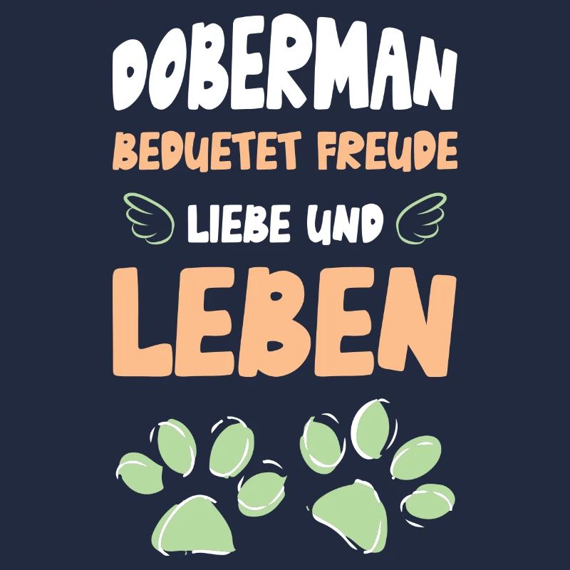 Dobermann Liebe Leben
