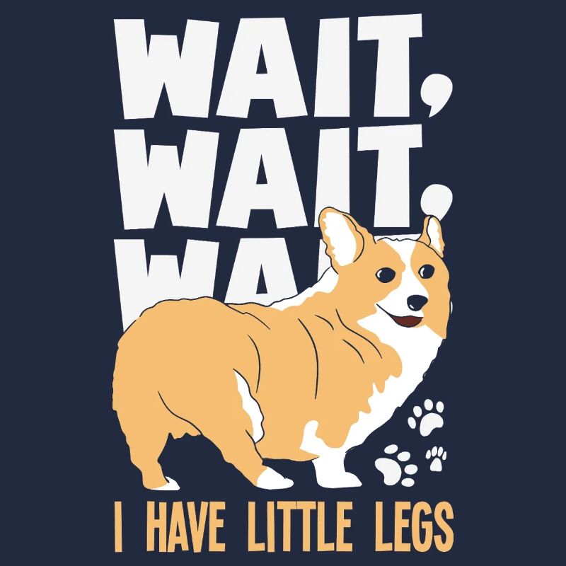 Wait for me, I've got little legs