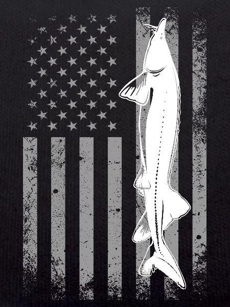 Drapeau de pêche à l’esturgeon