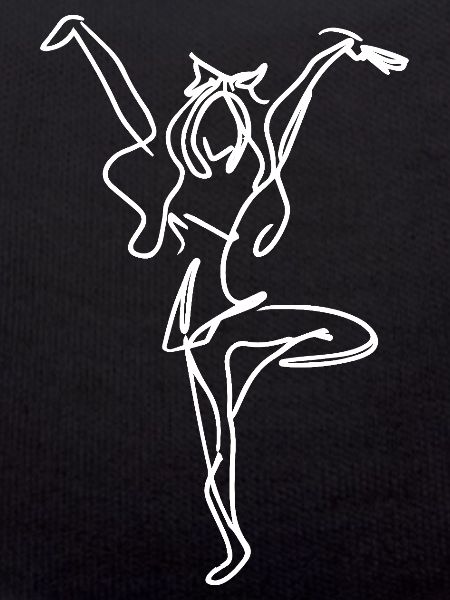 Cheerleader Drawing