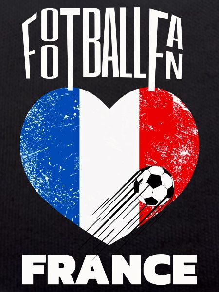 Fussball Fan Frankreich